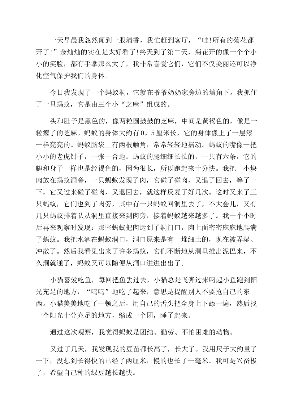 小学生观察日记写作指导_第2页