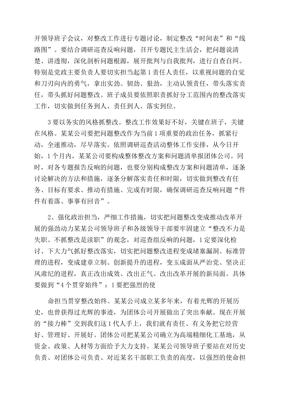 巡查反馈发言稿_第2页