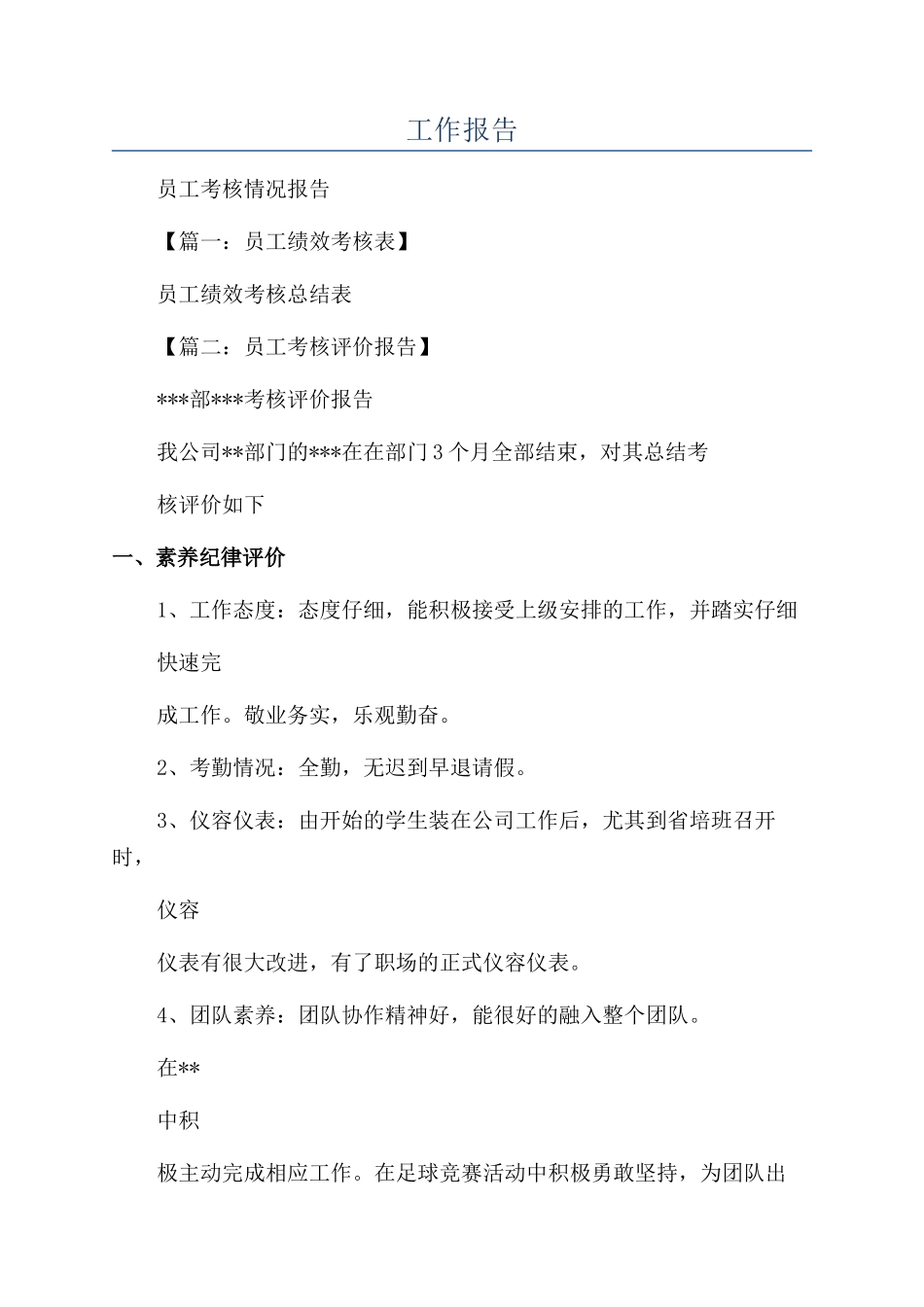 工作报告-精品文档_第1页
