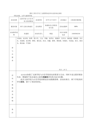 已完成活动记录表---副本-