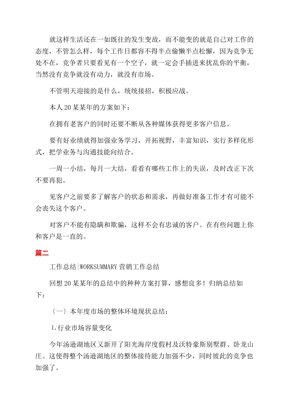 市场营销工作个人总结范文_第2页