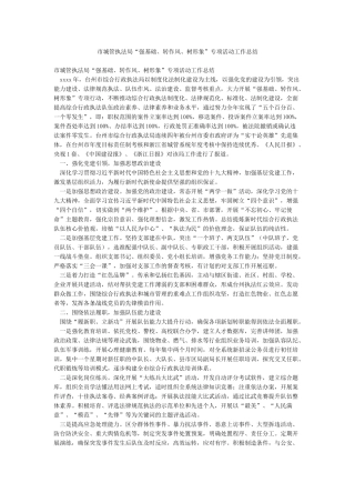 市城管执法局“强基础转作风树形象”专项活动工作总结