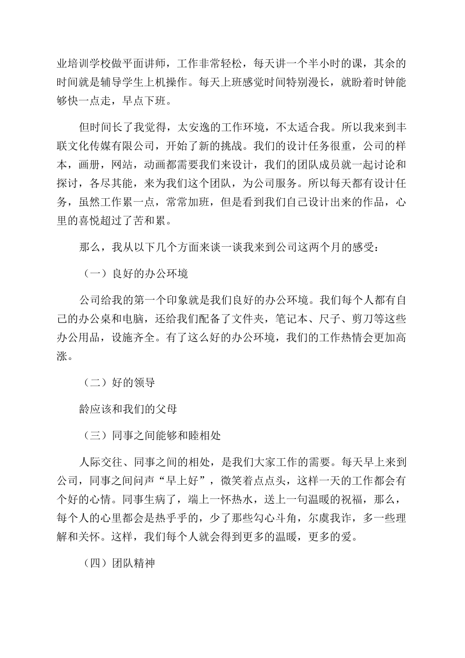 广告公司员工个人工作总结_第2页