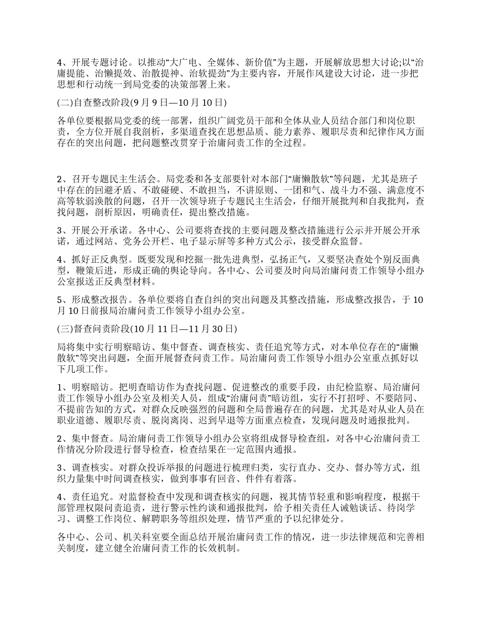 广电局治庸问责实施方案_第2页