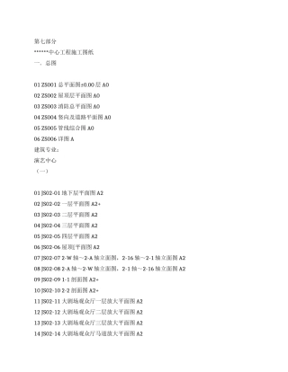 建筑施工总承包合同