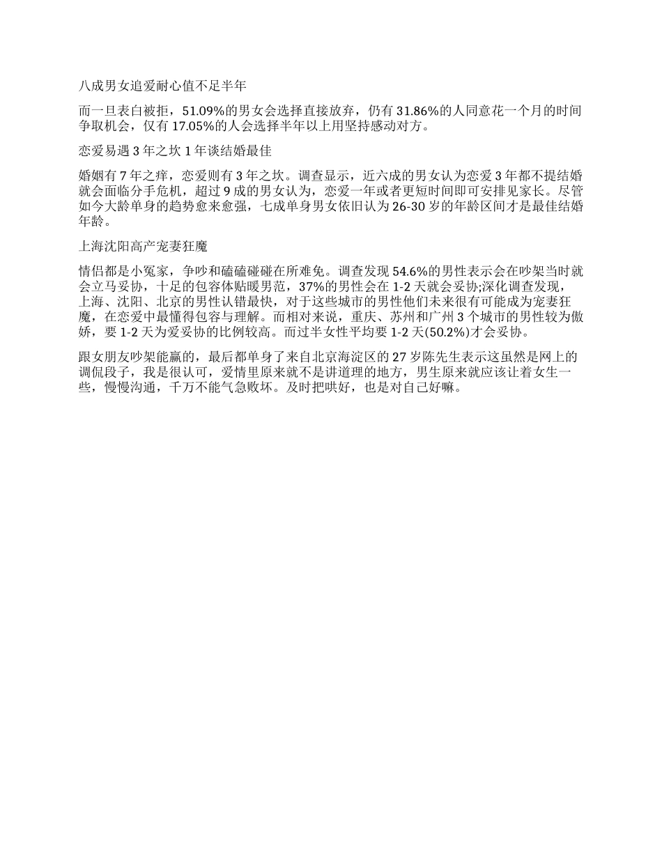 恋爱账单调查报告_第2页