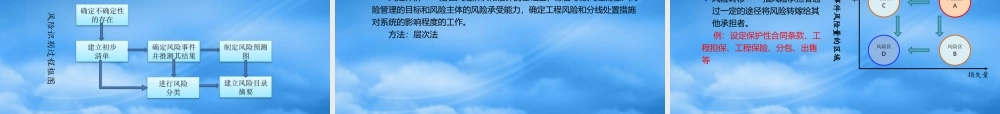 工程项目风险管理-汇报材料