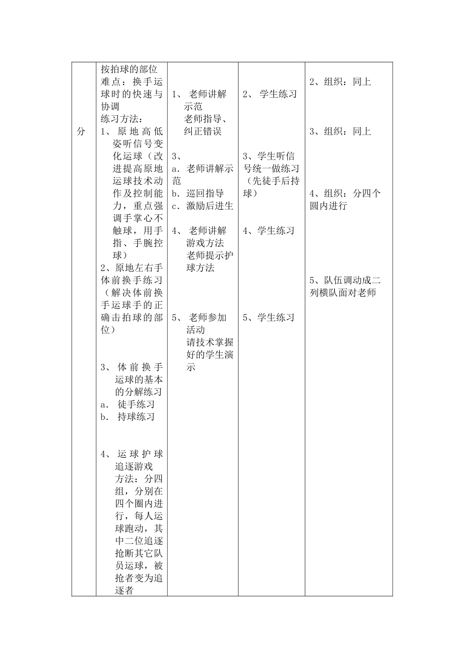 户外体育课教案_第2页