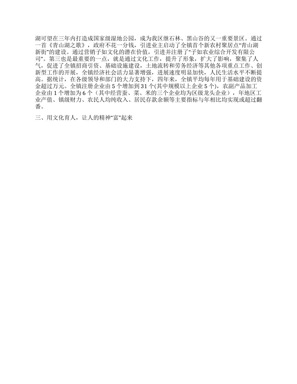打造特色文化以文化力提升发展力_第2页