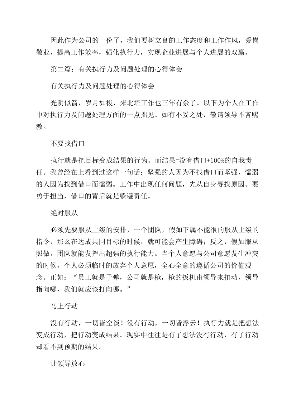 执行力心得体会范文_第2页