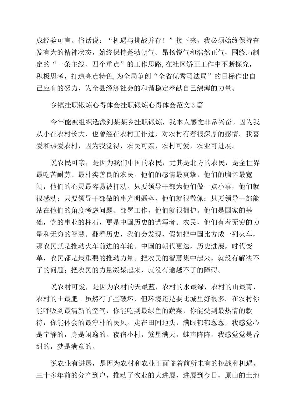 挂职锻炼心得体会范文3篇_第3页