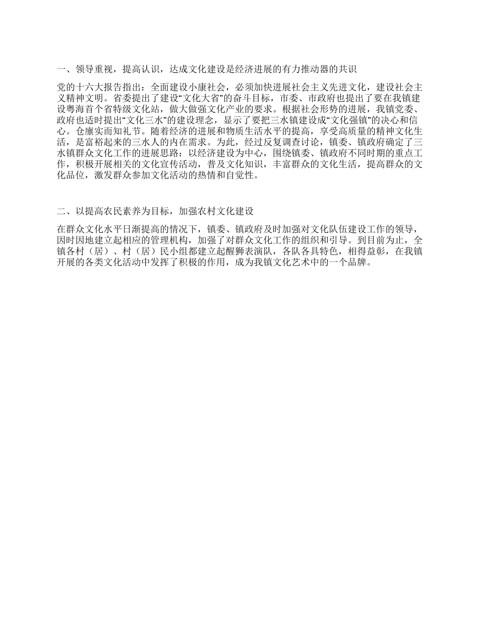 文化站年度工作总结_第1页