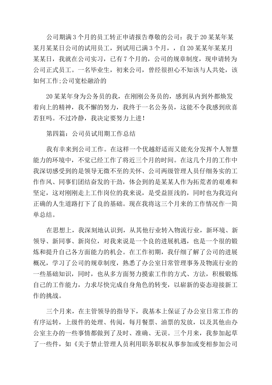 文员试用期个人工作总结范文_第3页