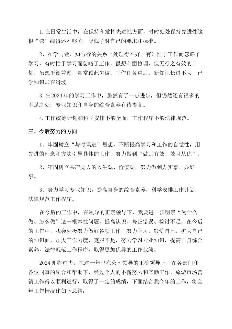 旅游销售年终总结范文_第2页
