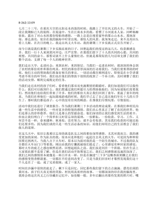 暑期三下乡实践报告总结追忆黄河岸堤