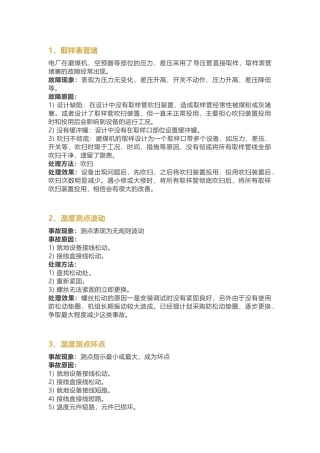 热控专业设备常见故障实例分析