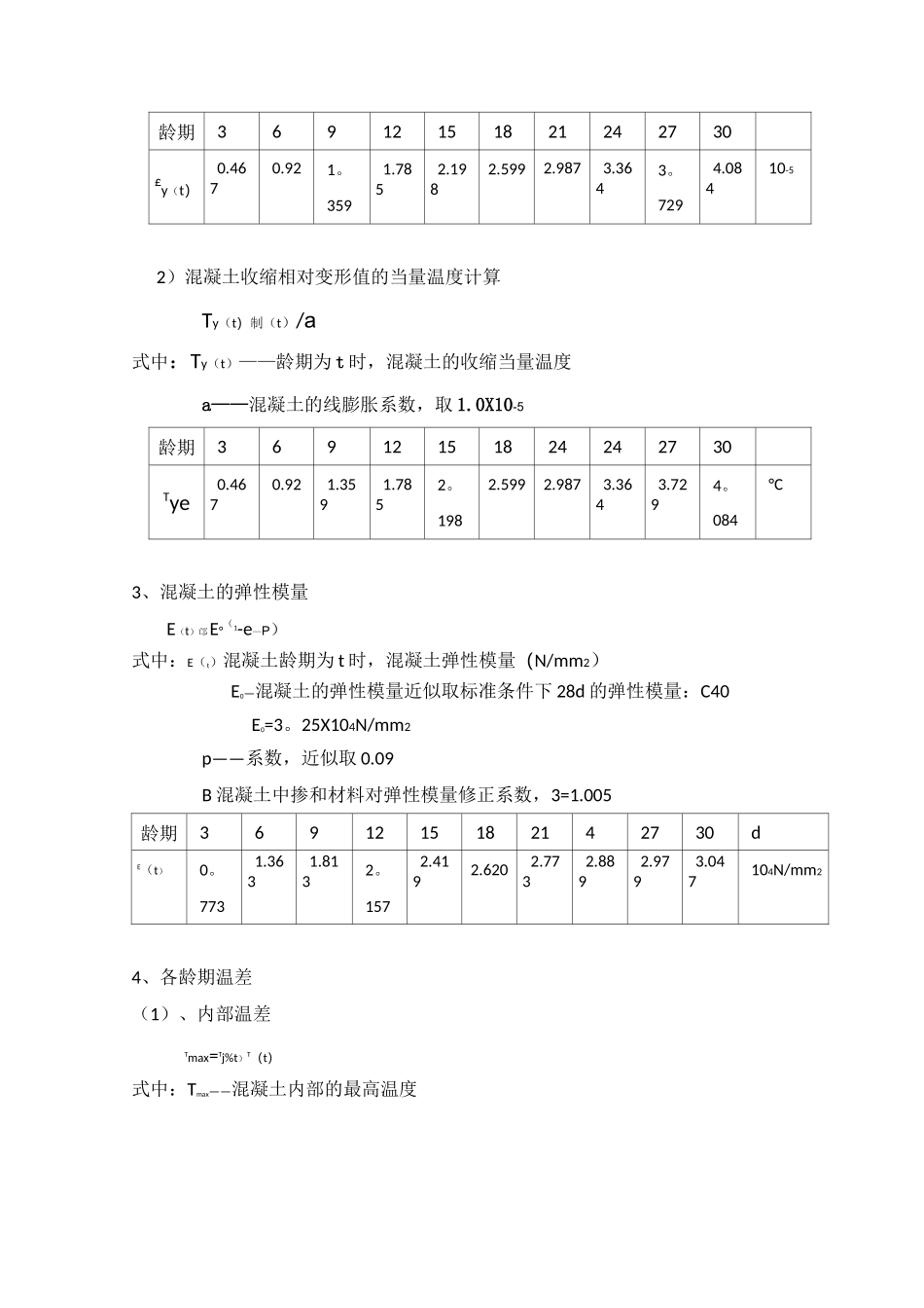 大体积混凝土温控计算书_第3页