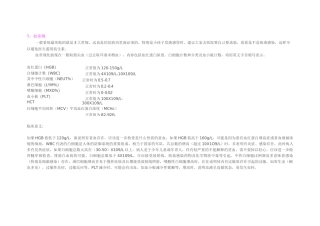 如何看检验报告(完全版)