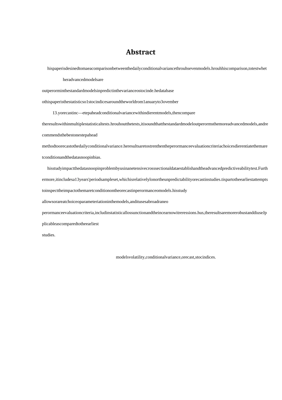 用GARCH模型预测股票指数波动率_第2页