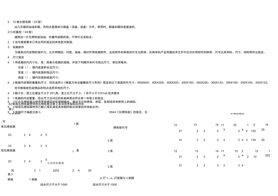 纸箱标准和材质_第3页