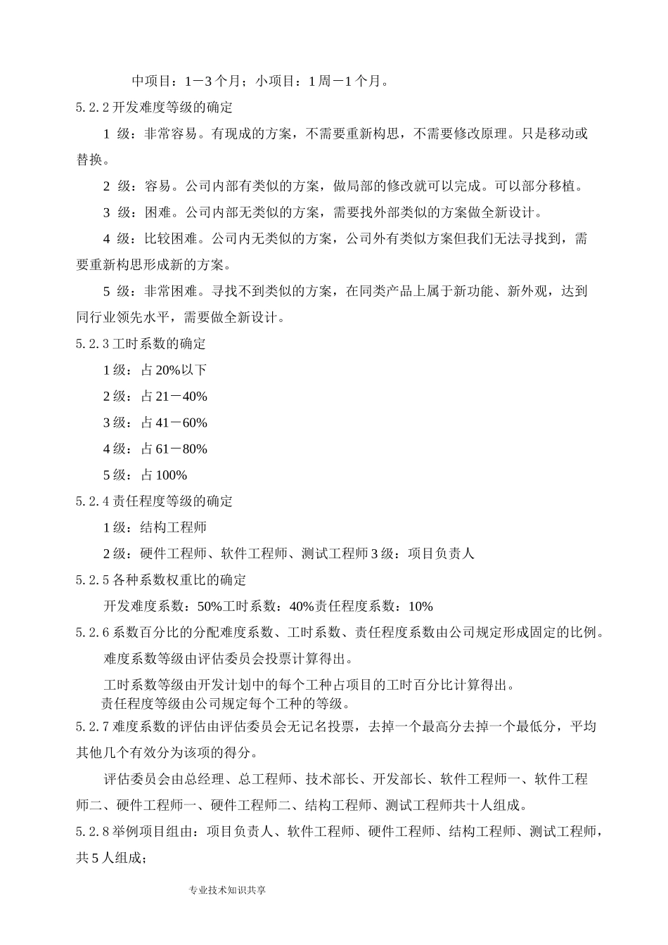 项目奖金分配奖励制度全_第2页