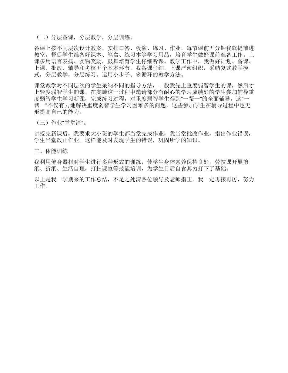 最新特教教师述职报告_第3页