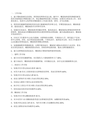 有关公共卫生科工作计划