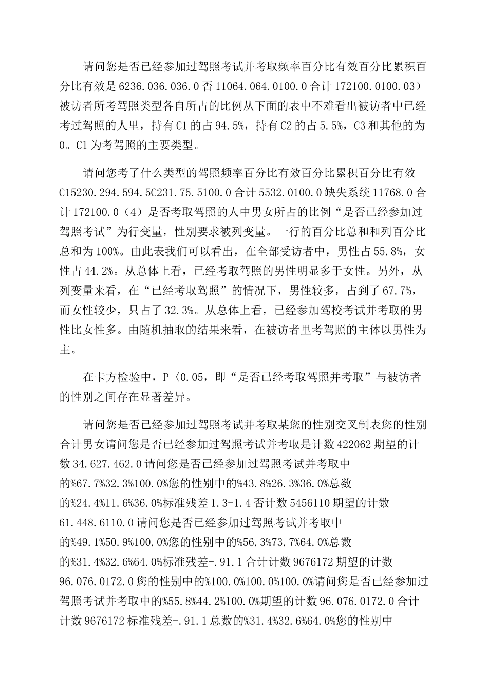 有关暑期在校大学生考驾照调查报告范文_第3页