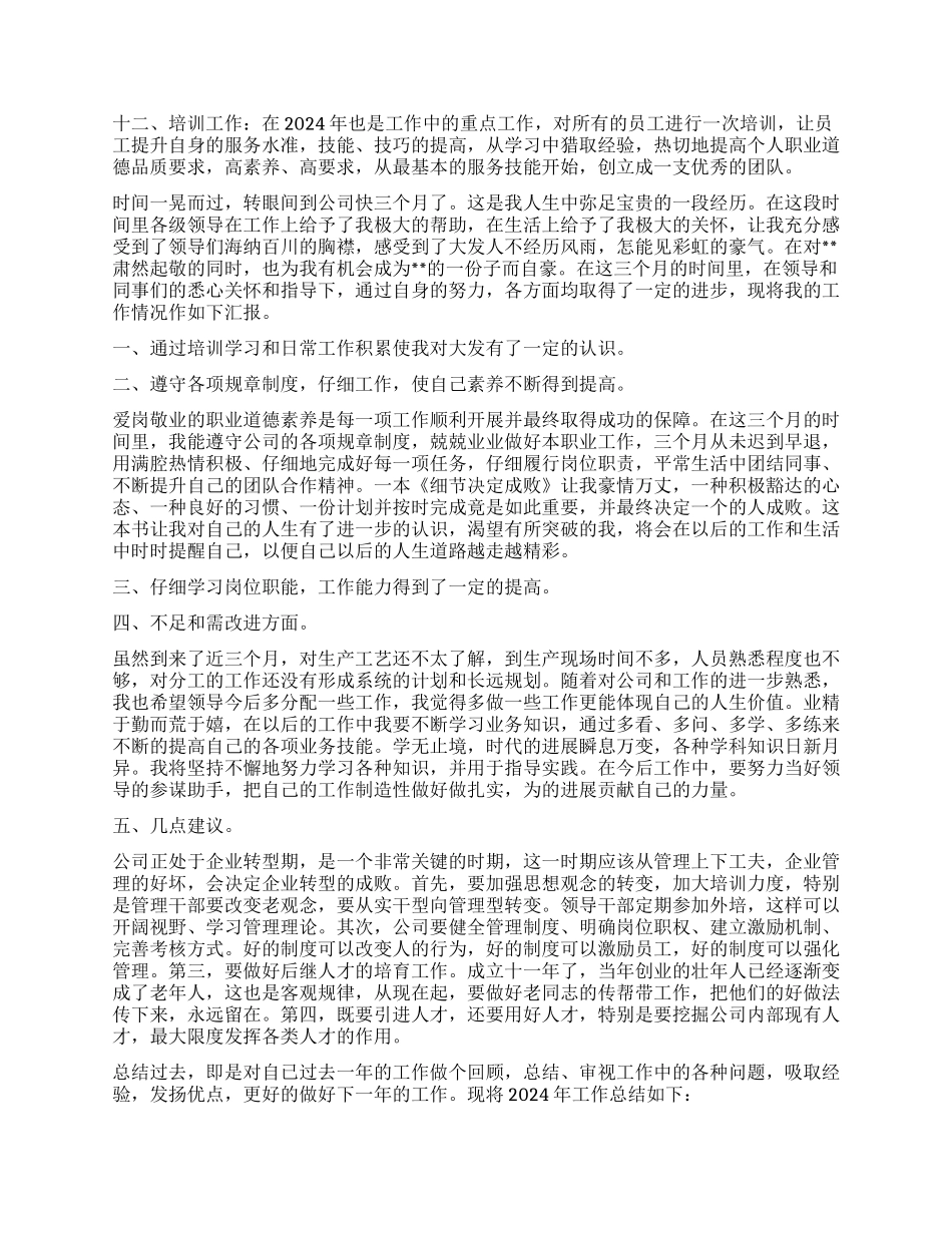 服务工作总结报告_第2页