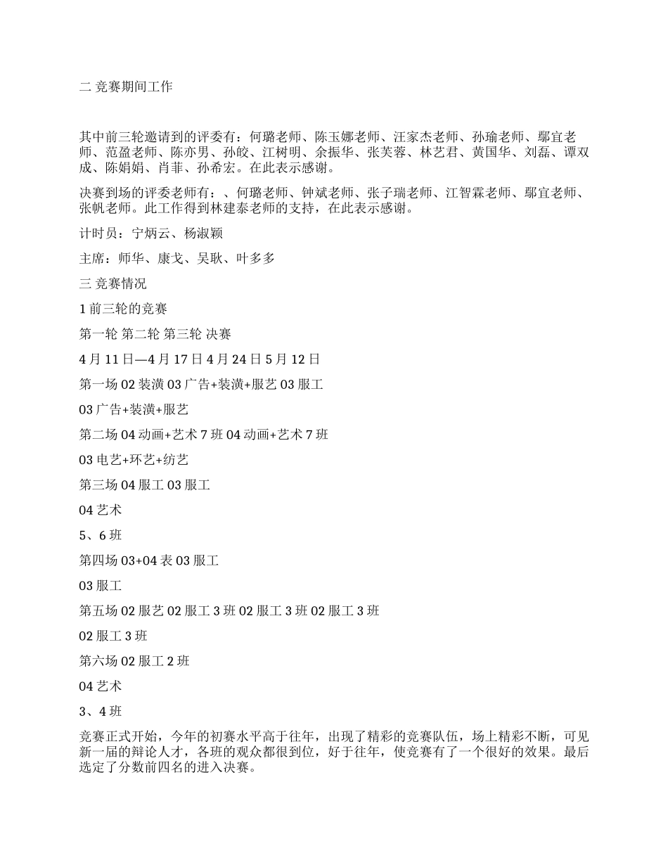 服装学院校园辩论赛总结_第2页