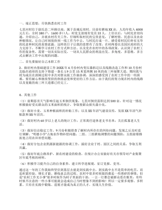 村官年终工作总结