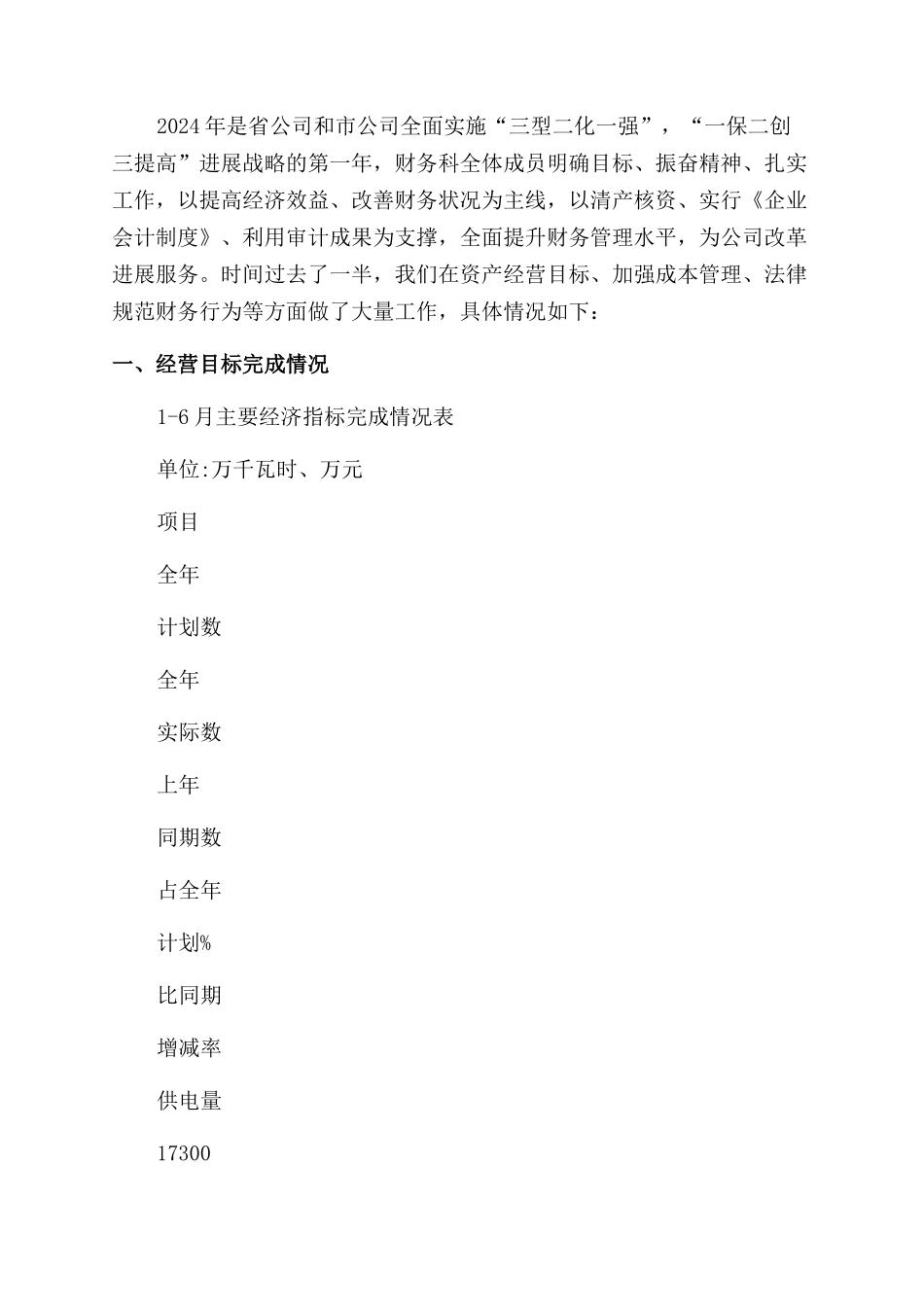 某上半年财务总结范文(精选多篇)_第3页