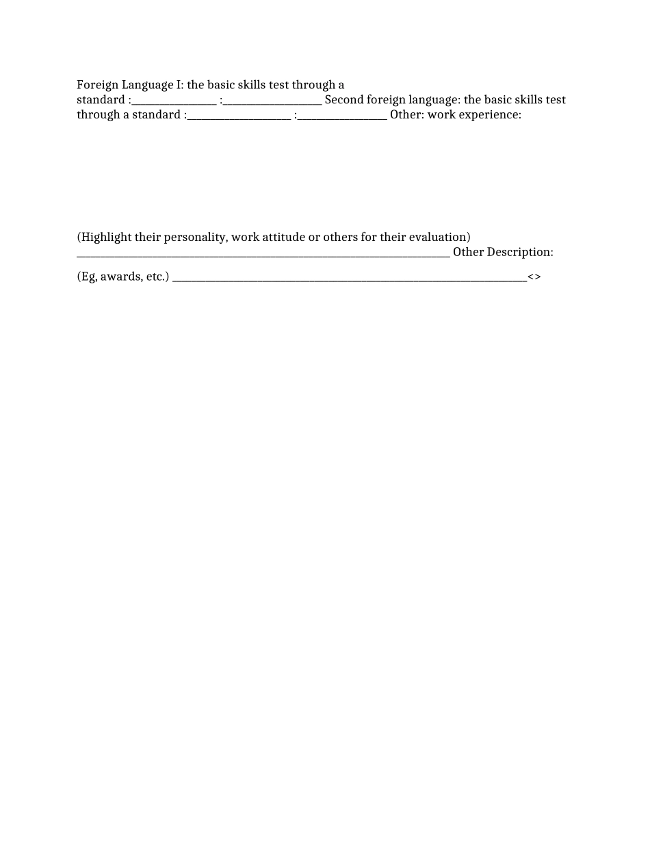 标准个人英文简历写作_第2页