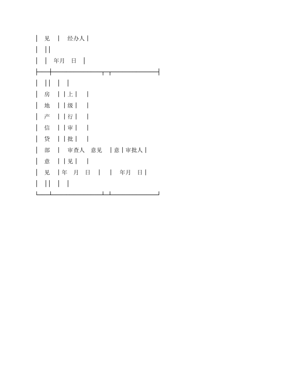 楼宇抵押贷款申请书_第3页