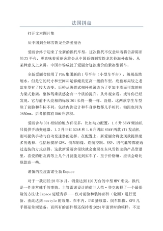 法国拼盘-精品文档