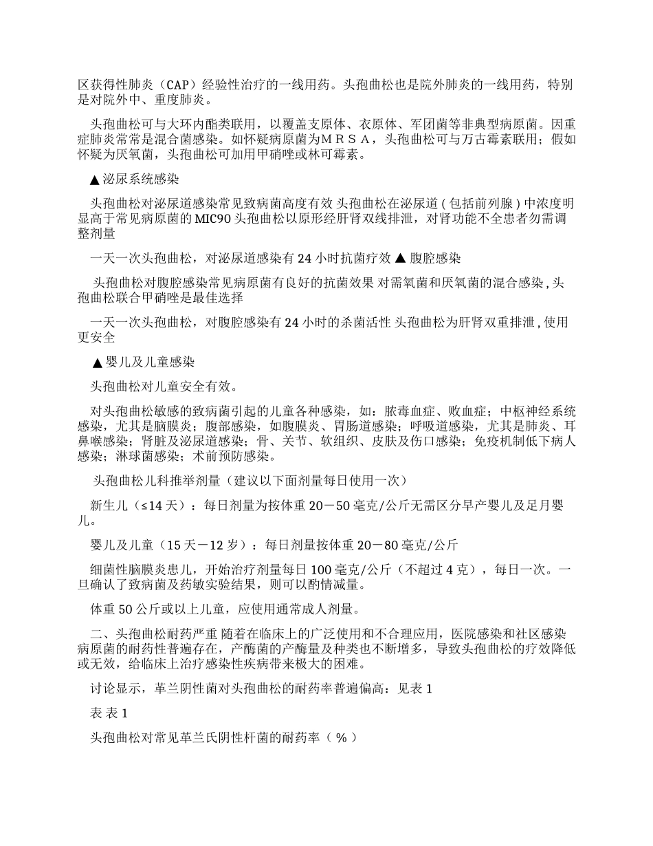 注射用头孢曲松钠他唑巴坦钠消化科专辑内容_第3页