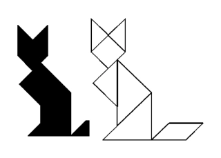 七巧板拼图――打印版(优选.)