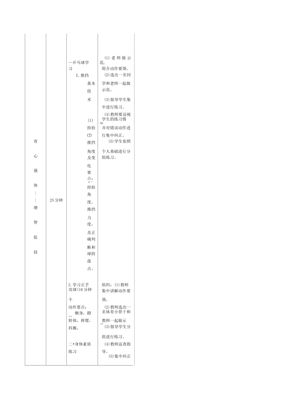 教案-乒乓球 _第3页