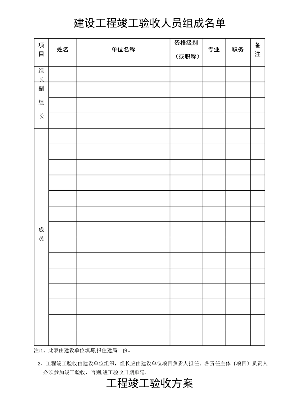 老旧住宅小区改造竣工验收记录_第1页