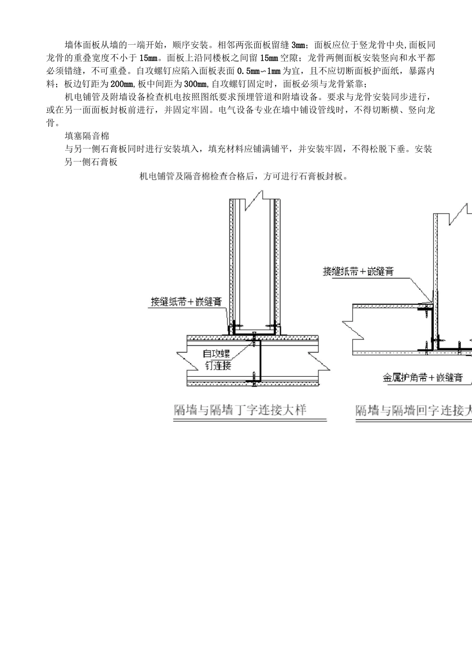 轻钢龙骨石膏板墙_第3页