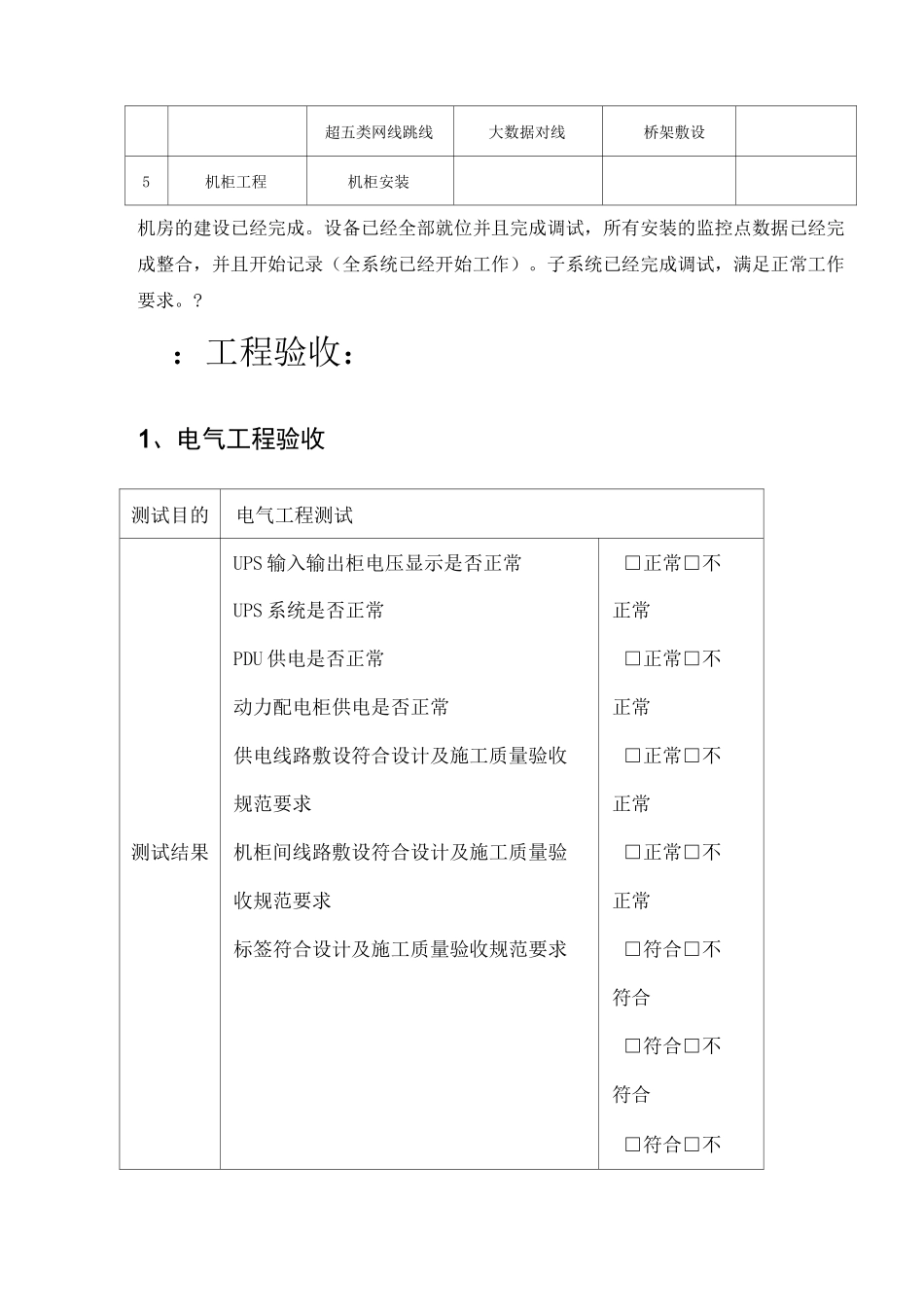 机房改造项目验收报告_第3页