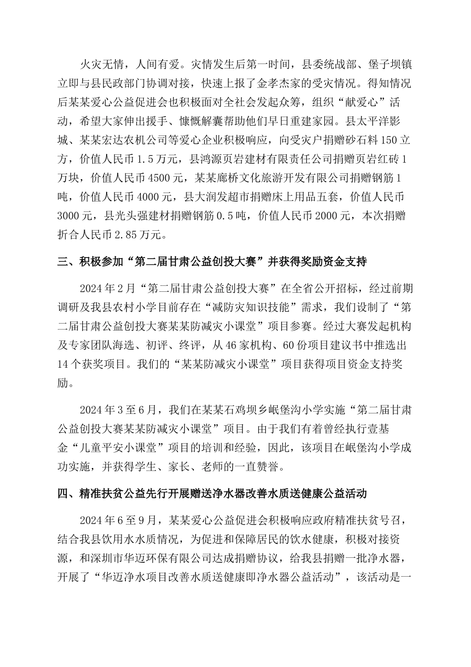 爱心公益促进会年度工作总结范文_第2页