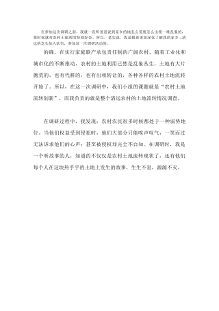 王淑谊-三下乡个人总结