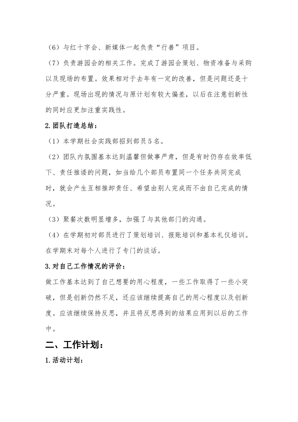 王菲阳个人总结与工作计划_第2页