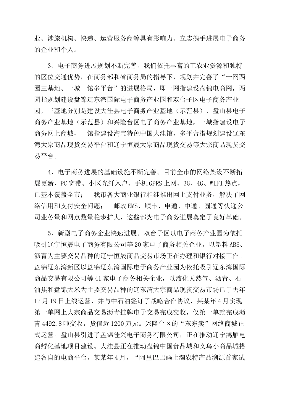 电子商务产业发展调研报告范文_第2页