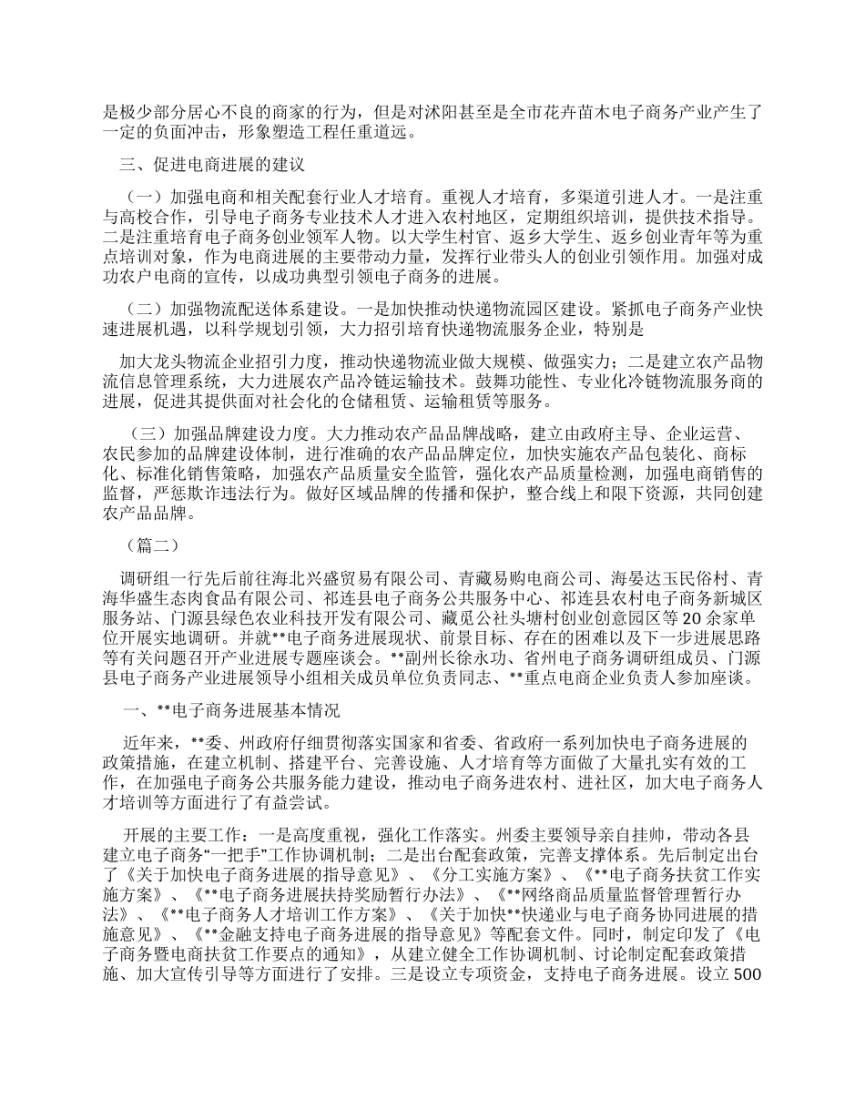 电子商务发展情况调查报告（2024）_第3页