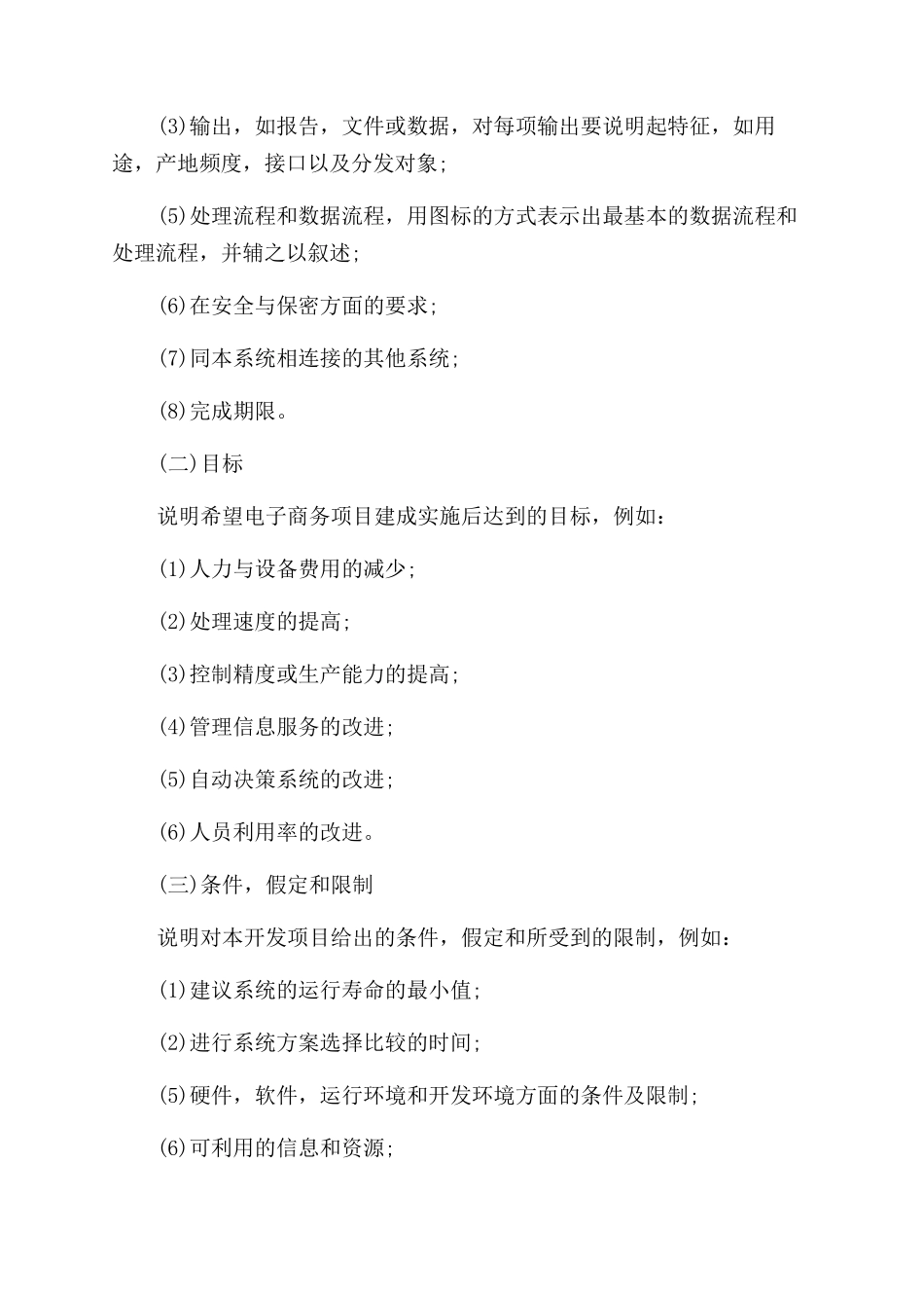 电子商务项目可行性研究报告范文格式_第2页