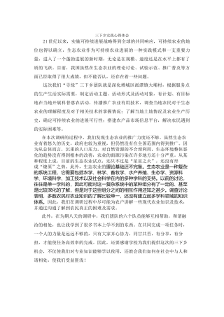 白琳-三下乡总结