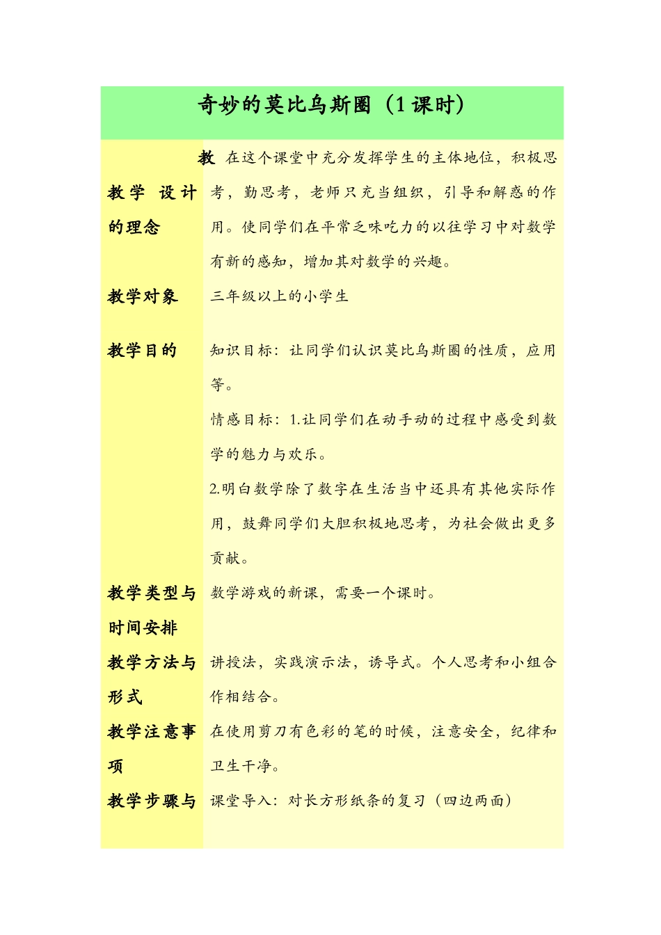 神奇的莫比乌斯圈(2)_第1页
