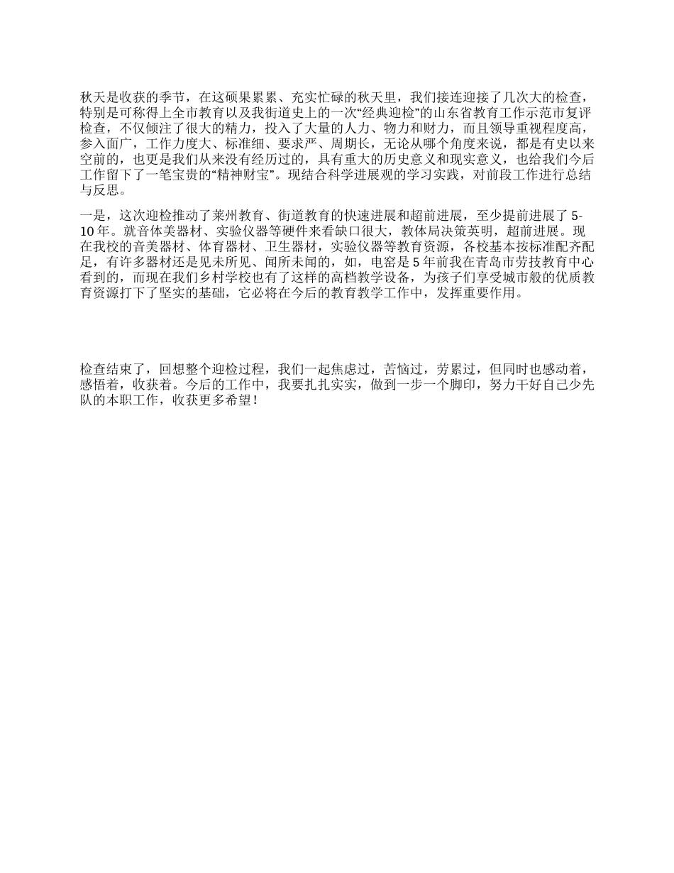 科学发展观座谈会少先队工作发言提纲_第1页